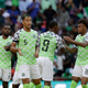 Nigeria in the much sought after jersey.